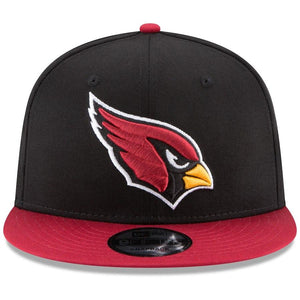 New Era Arizona Cardinals Baycik Snapback Adjustable Hat - Black/Cardinal