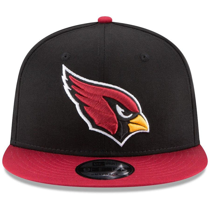 New Era Arizona Cardinals Baycik Snapback Adjustable Hat - Black/Cardinal