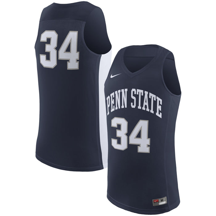 Men's Nike Navy Penn State Nittany Lions College Replica Basketball Jersey