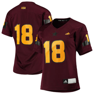 Women's Adidas Maroon Arizona State Sun Devils Replica College Jersey