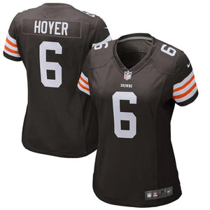 Women's Cleveland Browns Historic Logo Brian Hoyer Nike Game Jersey