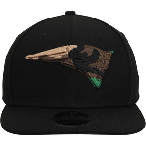 New Era New England Patriots Black Camo Capped 9FIFTY Adjustable Hat