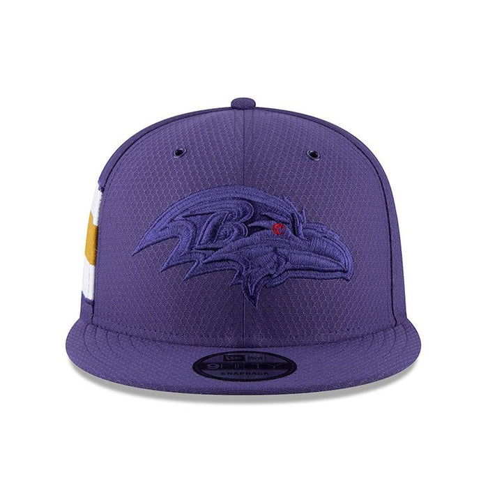 New Era Baltimore Ravens Purple 2018 NFL Sideline Color Rush Official 9FIFTY Snapback Adjustable Hat