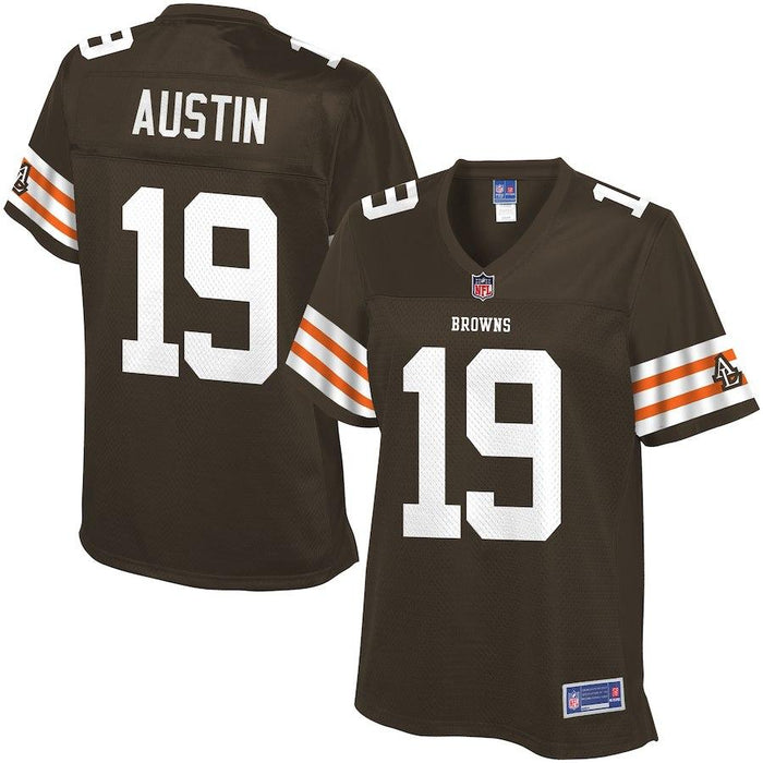NFL Pro Line Women's Cleveland Browns Historic Logo Miles Austin Team Color Jersey
