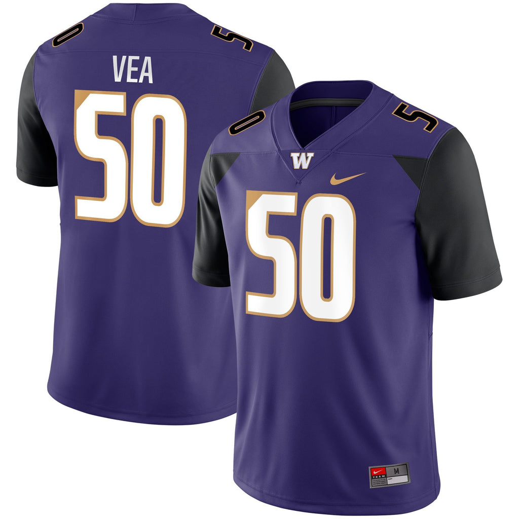 Men's Nike Vita Vea Purple Washington Huskies Game Jersey