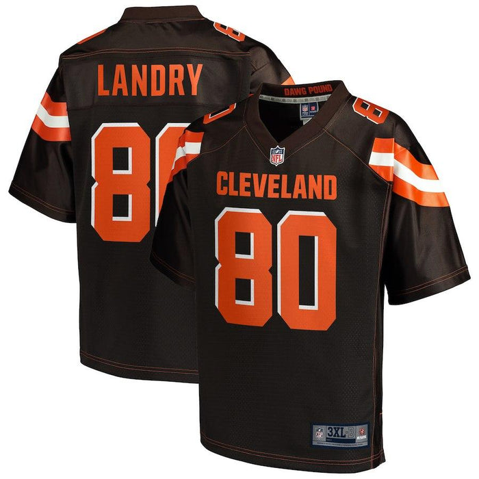 Men's Cleveland Browns Jarvis Landry NFL Pro Line Brown Team Color Big & Tall Jersey