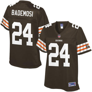 NFL Pro Line Women's Cleveland Browns Historic Logo Johnson Bademosi Team Color Jersey