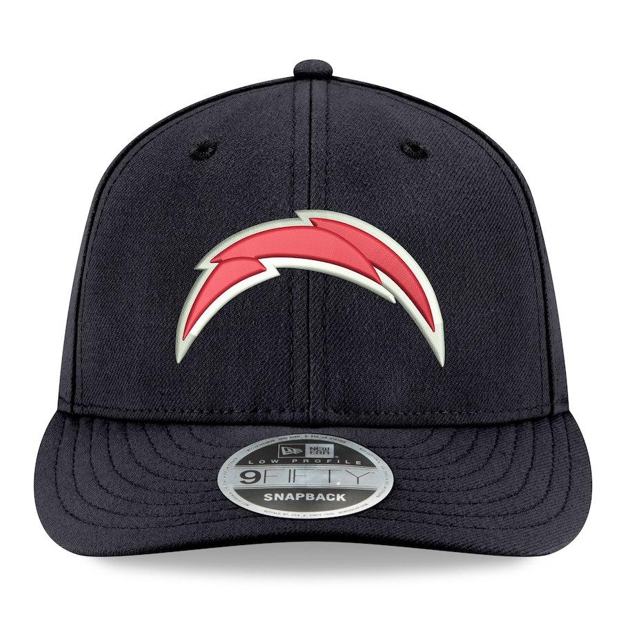 Nike Los Angeles Chargers Navy Crafted in the USA Low Profile 9FIFTY Adjustable Snapback Hat