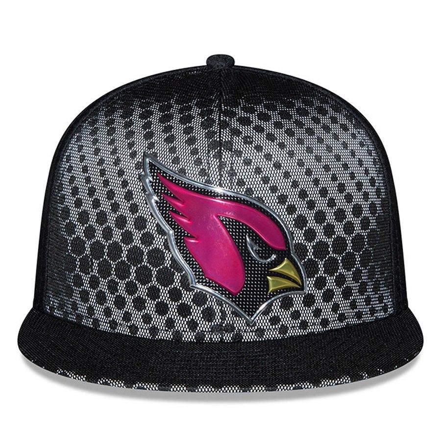 New Era Arizona Cardinals Black 2017 Color Rush 9FIFTY Snapback Adjustable Hat