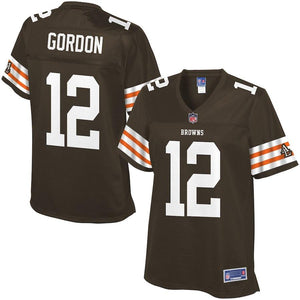 Pro Line Women's Cleveland Browns Historic Logo Josh Gordon Team Color Jersey