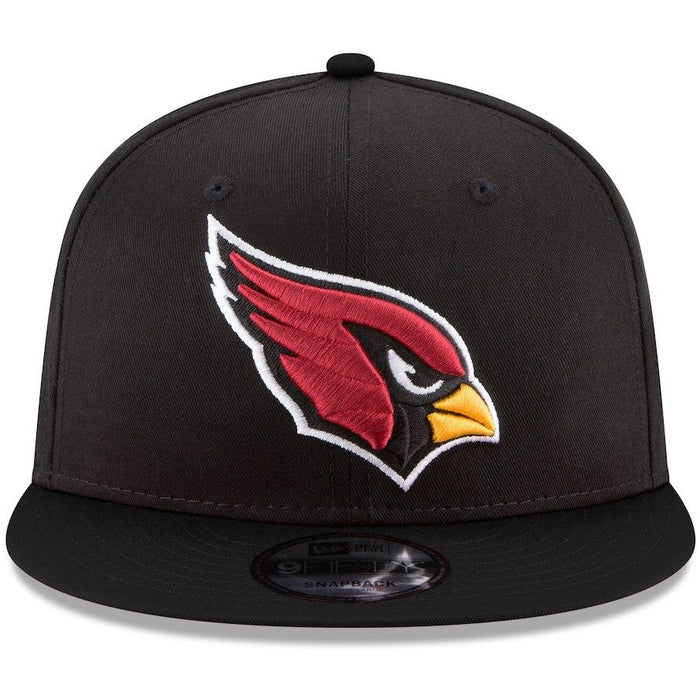 New Era Arizona Cardinals Black Basic 9FIFTY Adjustable Snapback Hat