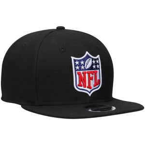New Era NFL Shield Logo Black Original Fit 9FIFTY Adjustable Snapback Hat