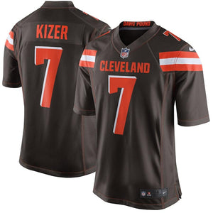 Men's Cleveland Browns DeShone Kizer Nike Brown Game Jersey