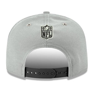 New Era Kansas City Chiefs Gray Crafted in the USA 9FIFTY Adjustable Hat