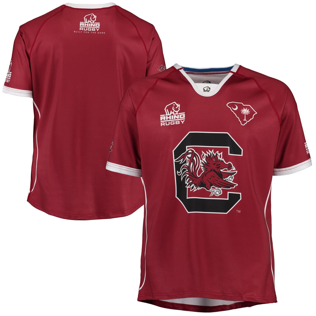 Men's Garnet South Carolina Gamecocks Rugby Jersey