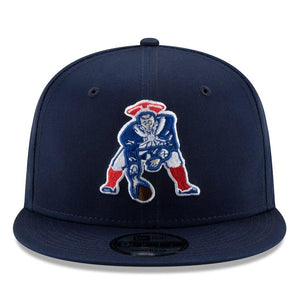 New Era New England Patriots Navy Throwback 9FIFTY Adjustable Snapback Hat