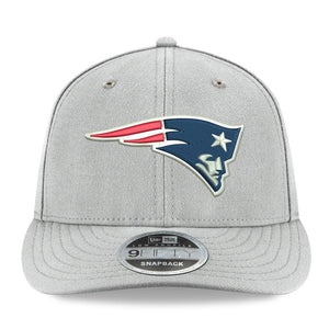 Nike New England Patriots Gray Crafted in the USA Low Profile 9FIFTY Adjustable Snapback Hat