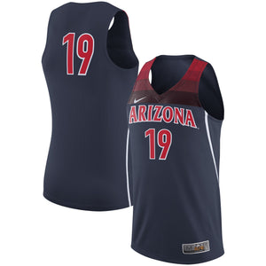 Men's Nike Navy Arizona Wildcats College Replica Basketball Jersey