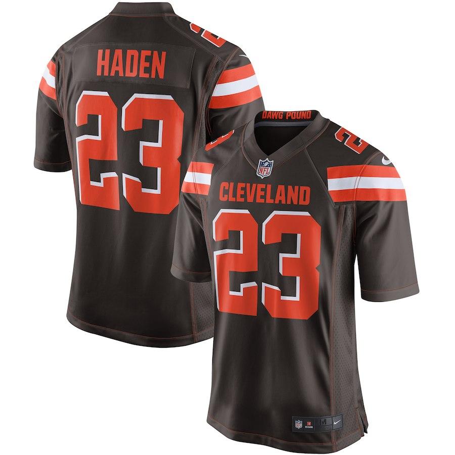 Preschool Cleveland Browns Joe Haden Brown Team Color Game Jersey