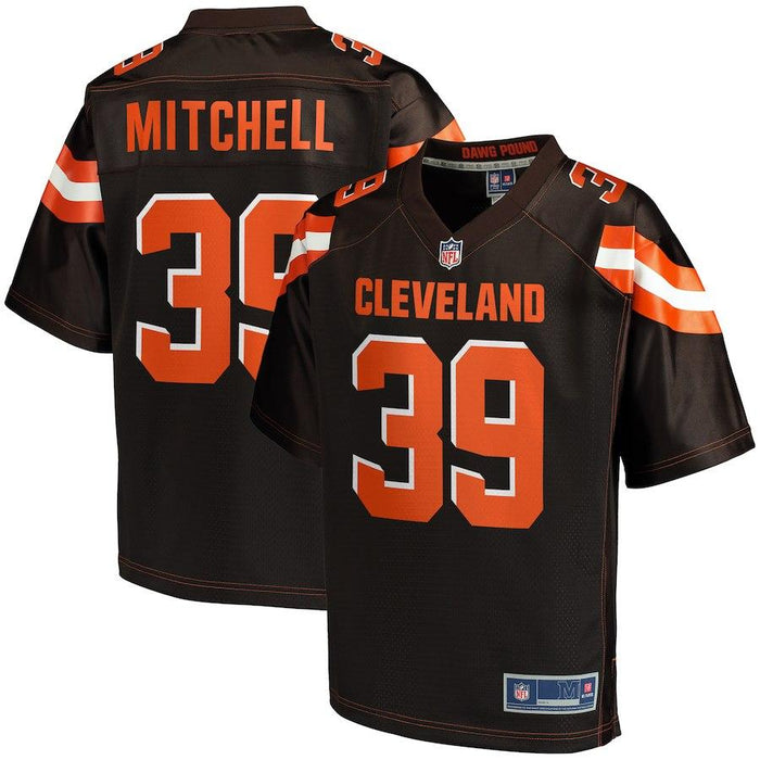 Men's Cleveland Browns Terrance Mitchell NFL Pro Line Brown Player Jersey