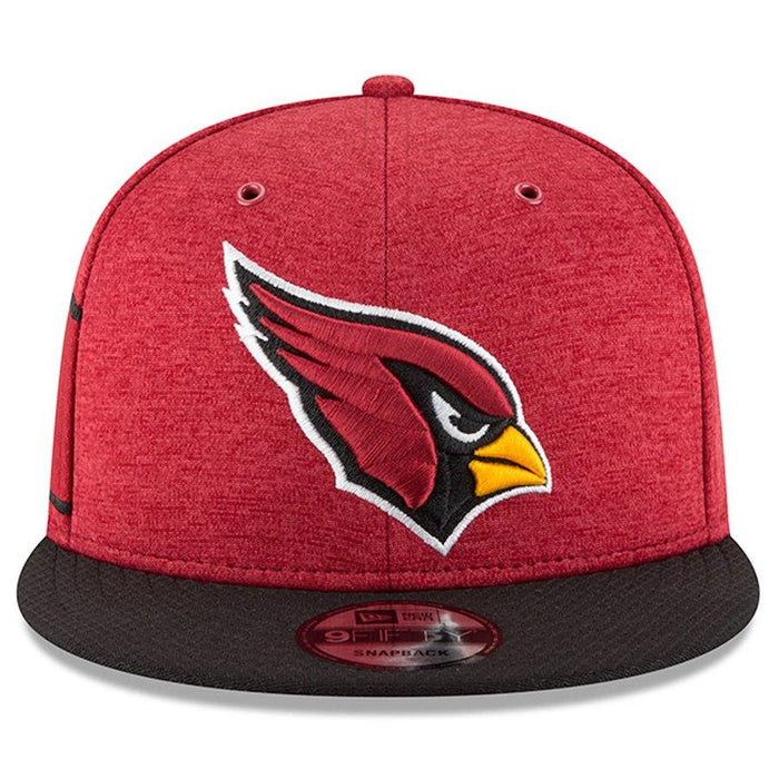 New Era Arizona Cardinals Cardinal/Black 2018 NFL Sideline Home Official 9FIFTY Snapback Adjustable Hat