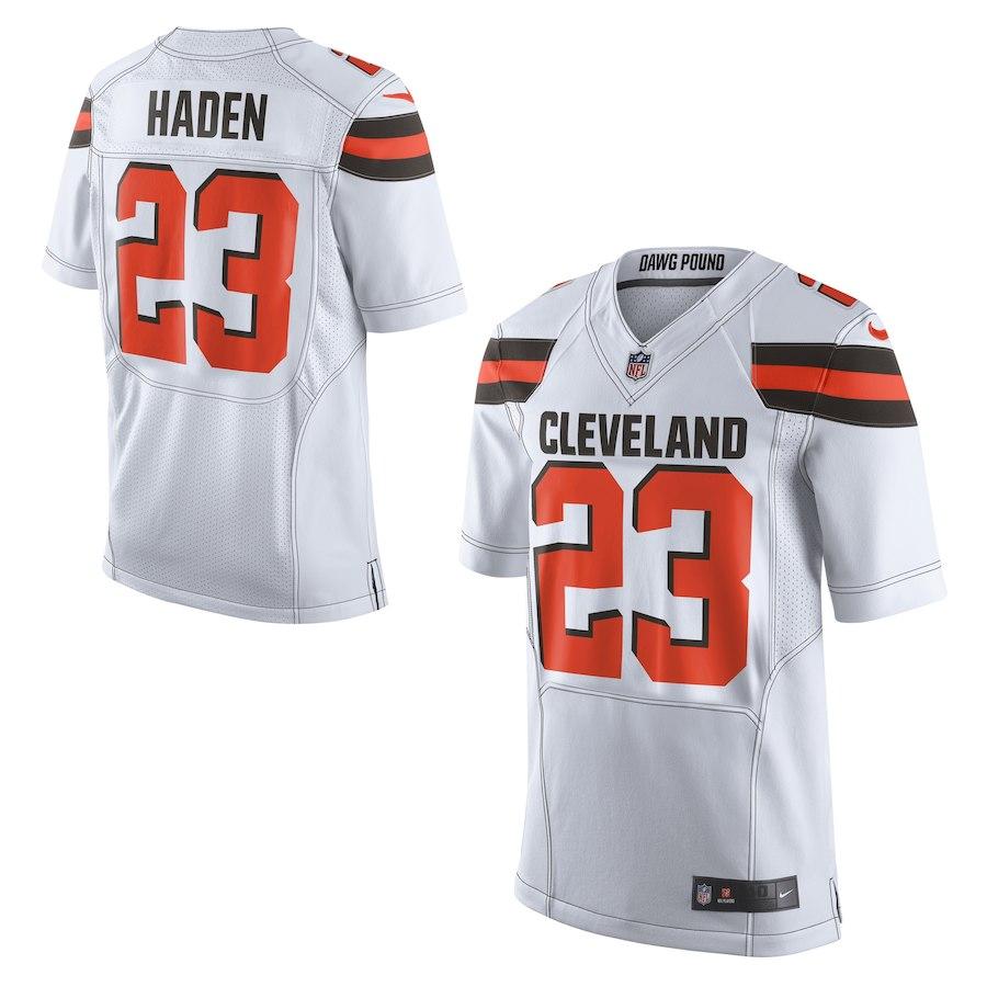 Men's Cleveland Browns Joe Haden Nike Brown Limited Jersey