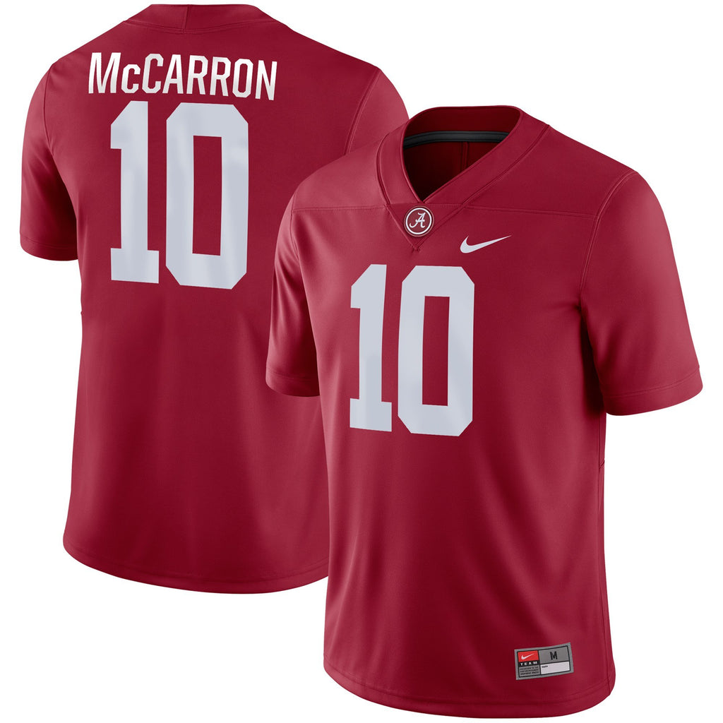 Men's Nike AJ McCarron Crimson Alabama Crimson Tide Game Jersey