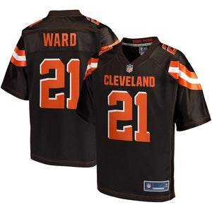 Men's Cleveland Browns Denzel Ward NFL Pro Line Brown Team Color Player Jersey