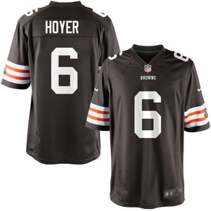 Nike Youth Cleveland Browns Historic Logo Brian Hoyer Team Color Game Jersey