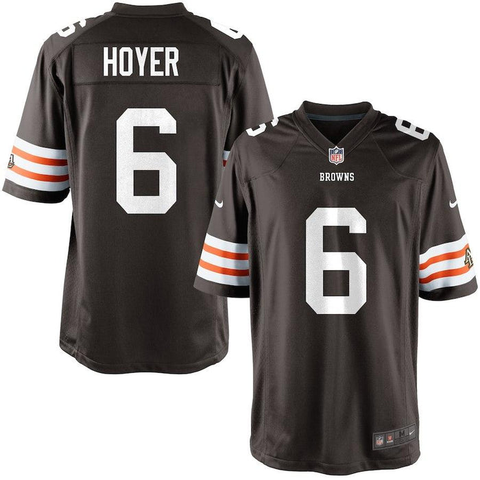 Nike Youth Cleveland Browns Historic Logo Brian Hoyer Team Color Game Jersey