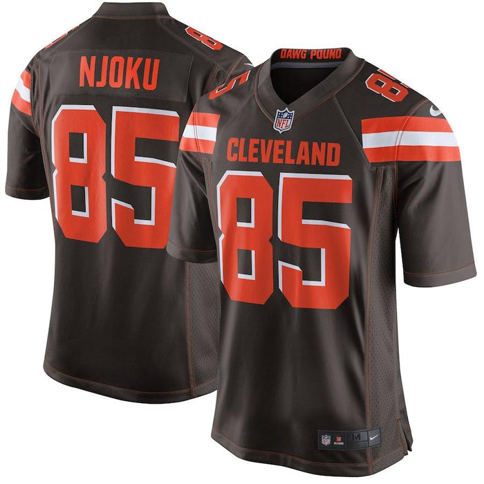 Men's Cleveland Browns David Njoku Nike Brown Game Jersey