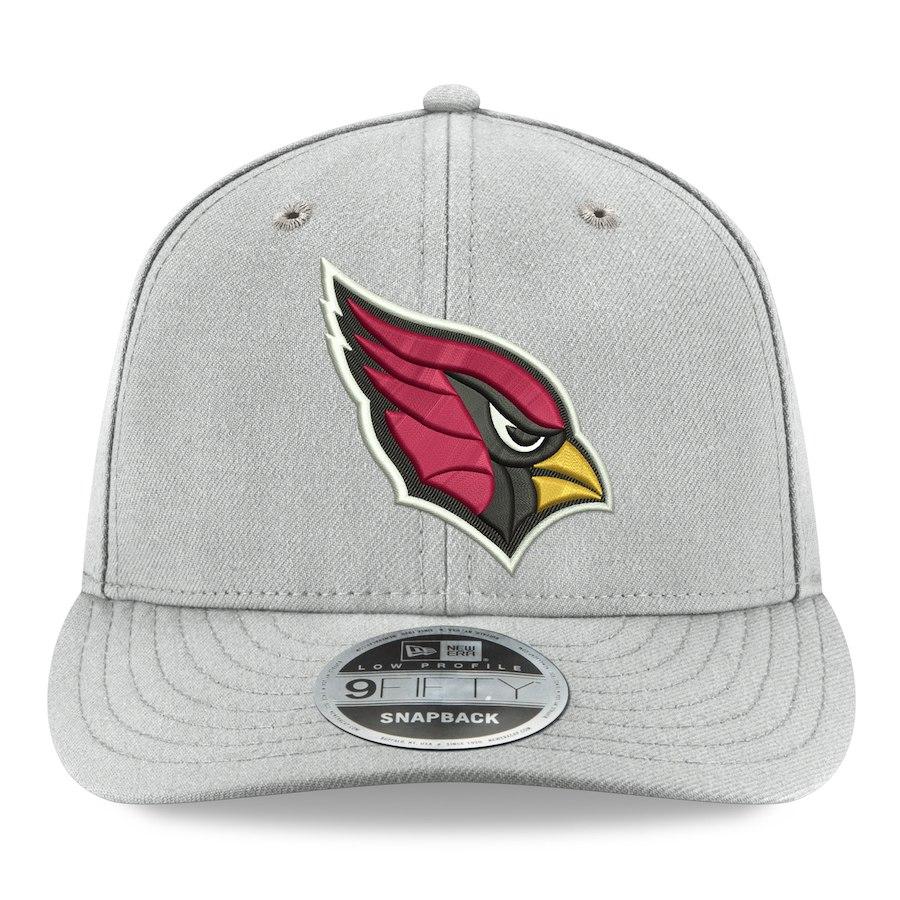 Nike Arizona Cardinals Gray Crafted in the USA Low Profile 9FIFTY Adjustable Snapback Hat