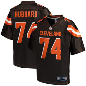 Men's Cleveland Browns Chris Hubbard NFL Pro Line Brown Big & Tall Team Color Player Jersey
