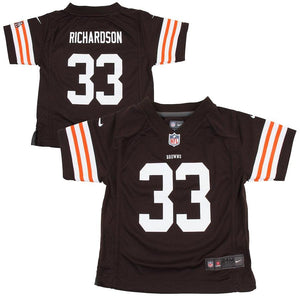 Nike Cleveland Browns Historic Logo Trent Richardson Infant Team Color Game Jersey