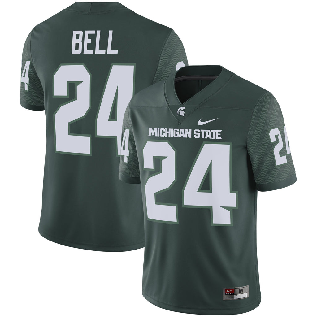 Men's Nike Le'Veon Bell Green Michigan State Spartans Alumni Player Jersey