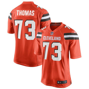 Youth Cleveland Browns Joe Thomas Nike Orange Alternate Game Jersey
