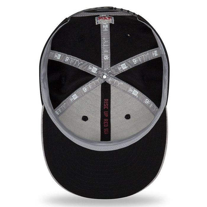 New Era Arizona Cardinals Black/Heather Gray 2018 NFL Sideline Road Official 9FIFTY Snapback Adjustable Hat