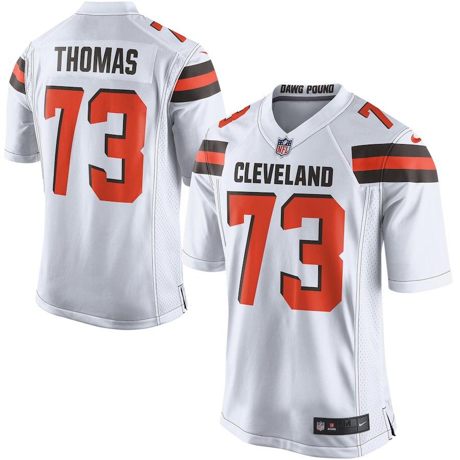 Youth Cleveland Browns Joe Thomas Nike Orange Alternate Game Jersey