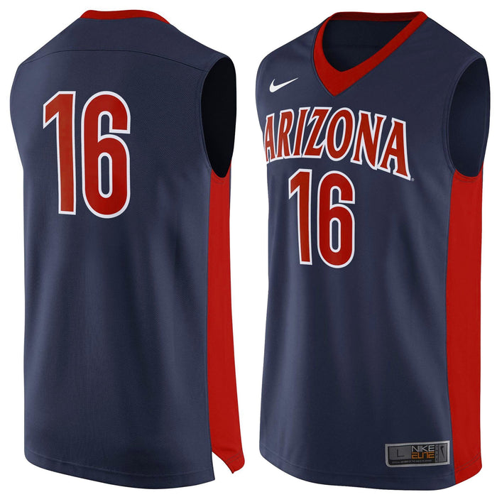 Men's Nike #16 Navy Arizona Wildcats Replica Jersey
