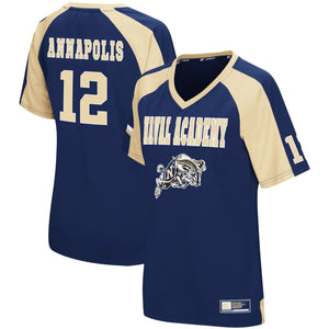 Women's Colosseum Navy Navy Midshipmen Torch Jersey
