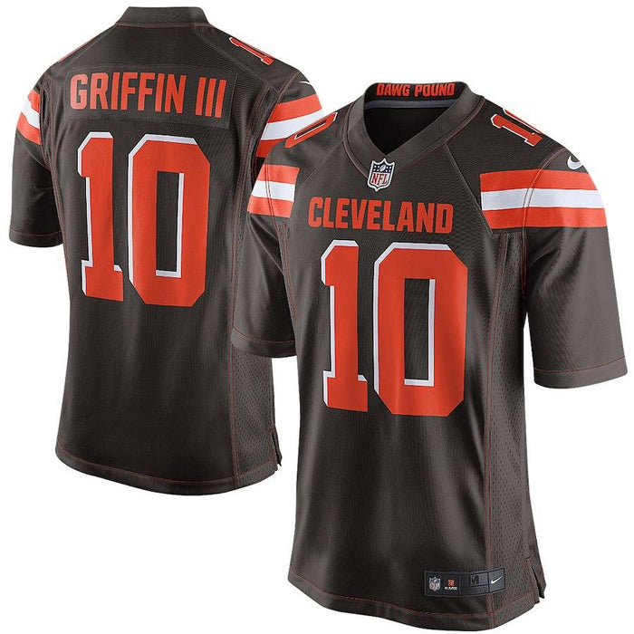 Men's Cleveland Browns Robert Griffin III Nike Brown Game Jersey
