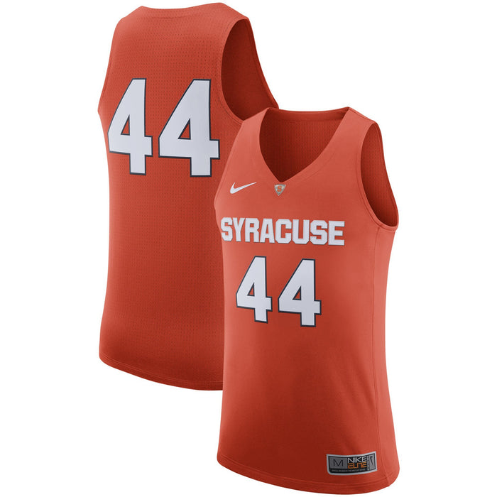 Men's Nike #44 Orange Syracuse Orange Authentic Basketball Jersey