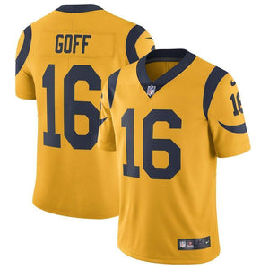 Los Angeles Rams Jared Goff Cold Color Rush Jersey 2018 - 2019