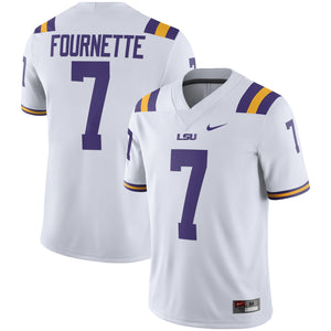Men's Nike Leonard Fournette White LSU Tigers Alumni Player Jersey