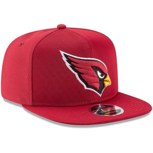New Era Arizona Cardinals Cardinal 2017 Color Rush Kickoff Reverse Team 9FIFTY Snapback Adjustable Hat
