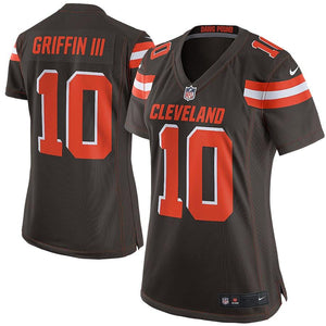 Women's Cleveland Browns Robert Griffin III Nike Brown Game Jersey