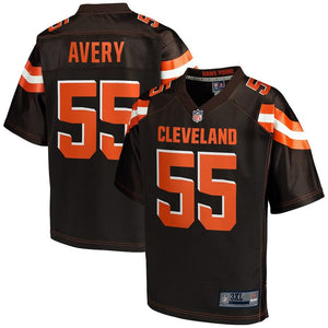 Men's Cleveland Browns Genard Avery NFL Pro Line Brown Big & Tall Player Jersey