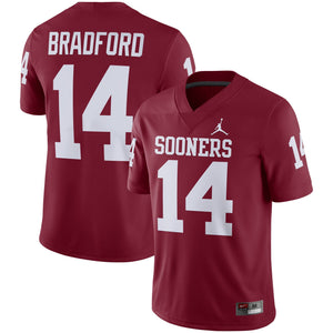 Men's Nike Sam Bradford Crimson Oklahoma Sooners Alumni Player Jersey