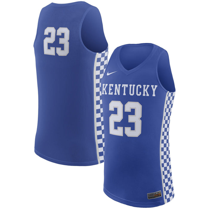 Men's Nike White Kentucky Wildcats College Replica Basketball Jersey
