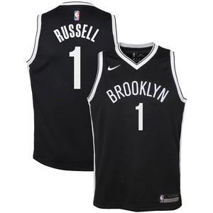 D'Angelo Russell Brooklyn Nets Nike Youth Swingman Jersey Black